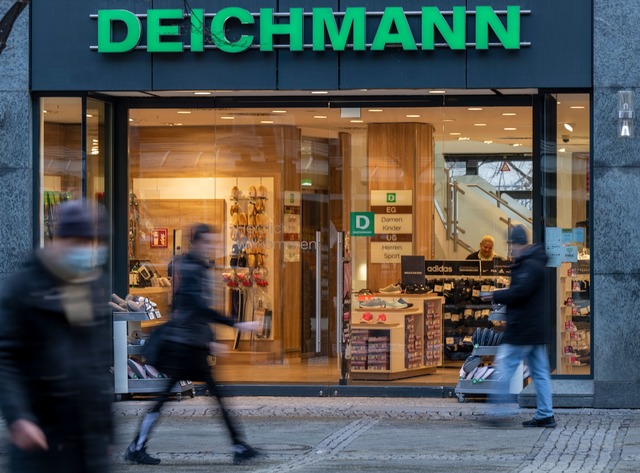 Der Schuhh&auml;ndler Deichmann intere...-Markenrechte von Esprit. (Archivbild)  | Foto: Monika Skolimowska/dpa