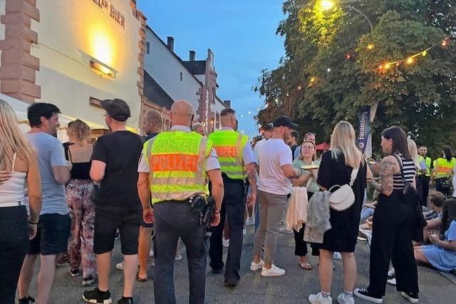 Stadt Rheinfelden und Polizei: Sicherheitskonzept fr das Trottoirfest war nicht teurer