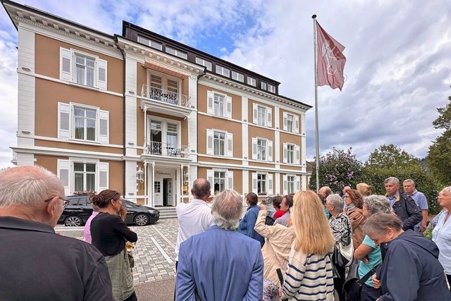 Frher war das Hotel Katharina Herberg...rankte Gste des Kurortes Badenweiler.  | Foto: Volker Mnch