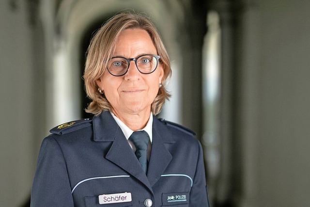 Ulrike Schfer aus Neuenburg ist Polizeiprsidentin des Prsidiums Mannheim.  | Foto: Polizeiprsidium Mannheim