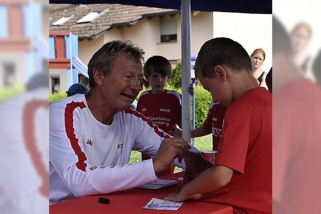 Kicken mit dem Weltmeister