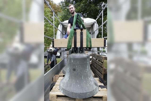 Die neuen Glocken fr die Christuskirche sind da