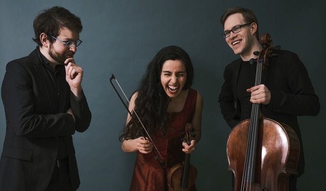 Das Trio Egmont mit Luiza Labouriau, Martin Knrzer, Gilad Katznelson  | Foto: Schlosskonzerte