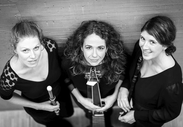 Das Trio L&#39;Art du Bois spielt in B... ausschlielich weiblichen Besetzung.   | Foto: Daniele Caminiti