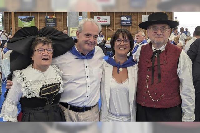 Schillernder Besuch der Hninger in Partnerstadt im Baskenland