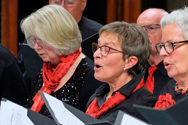 Um den Abgang von Mnnerstimmen zu kom...her heit der Verein Chorgemeinschaft.  | Foto: Hubert Rderer