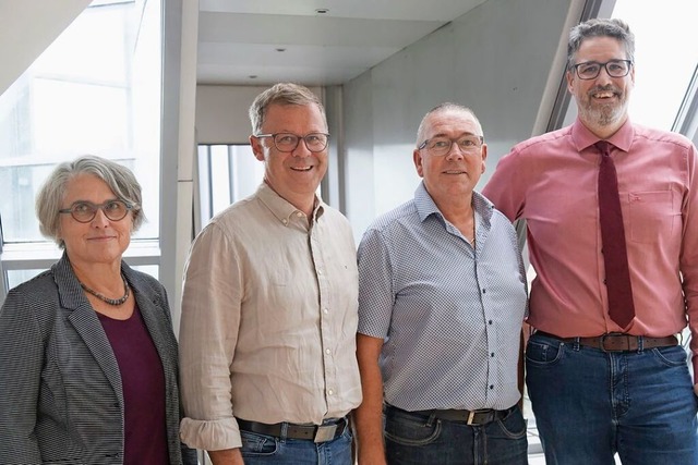 Brgermeister Jens Fondy-Langela (von ...alf Brndle und Barbara Spinner-Burger  | Foto: Volker Mnch