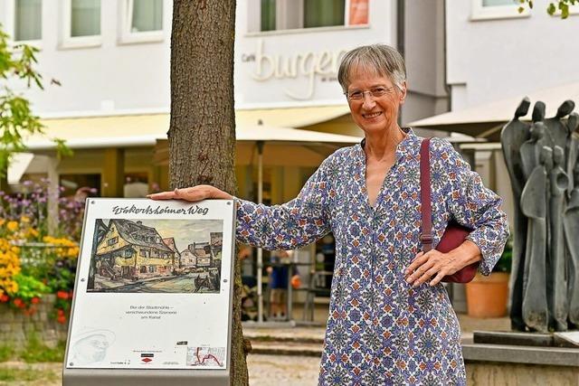 Fr Elisabeth Kempf vom Schwarzwaldverein Lahr gehren Natur und Kultur zusammen