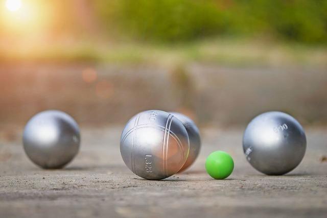 Jetzt kann auch in Oberrimsingen Boule gespielt werden