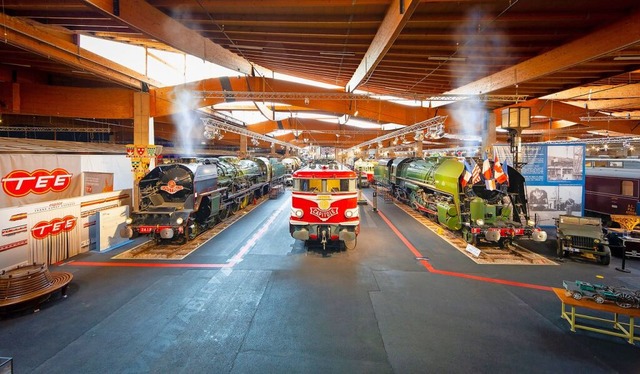 In der Cit du Train kann man zahlreic... Eisenbahngesellschaft SNCF bewundern.  | Foto: Nicolas Muguet