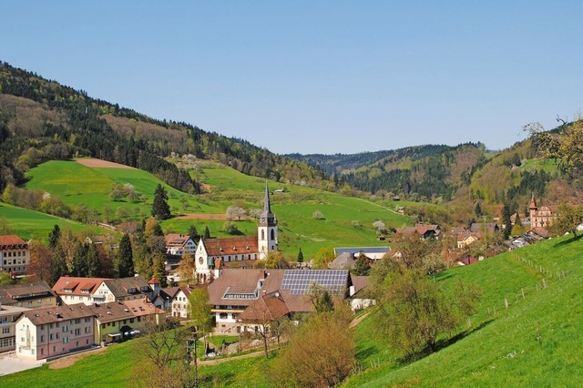 In der Schwarzwaldgemeinde Nordrach ha...h der tdliche Arbeitsunfall ereignet.  | Foto: rob