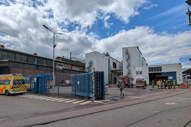 Feueralarm auf Laufenburger Industriegelnde