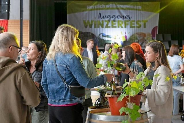 Die Winzermarkt-Premiere in Auggen ist gelungen