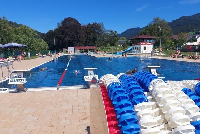 Nach dem nassen Juli war Freibadwetter im Elztal – die Besucher kamen zahlreich, wie die Zahlen belegen