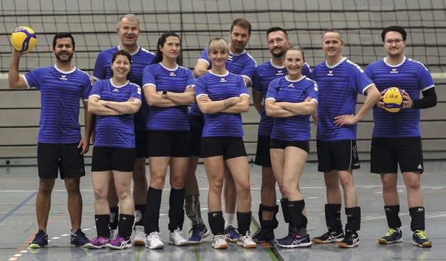 Die Mixed-Mannschaft des TV Lahr start...n Meisterschaft im Hallensportzentrum.  | Foto: TV Lahr