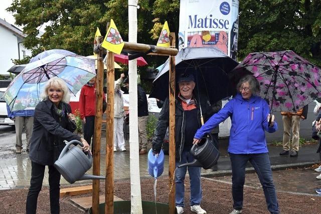 In Freiburg-St. Georgen gibt es jetzt einen neuen Treffpunkt an einer Straenecke