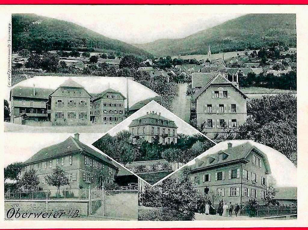 Mehrere Gebude 1907