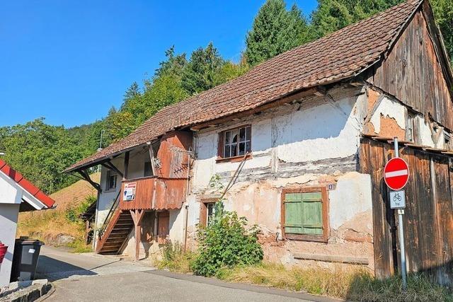 Das wohl lteste Haus in Hausen verfllt langsam - und niemand will es kaufen