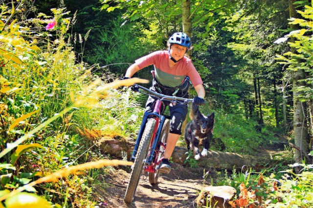 Warum eine Mountainbikerin aus Kirchzarten auf dem Oberrieder Schdelweg-Trail trainiert