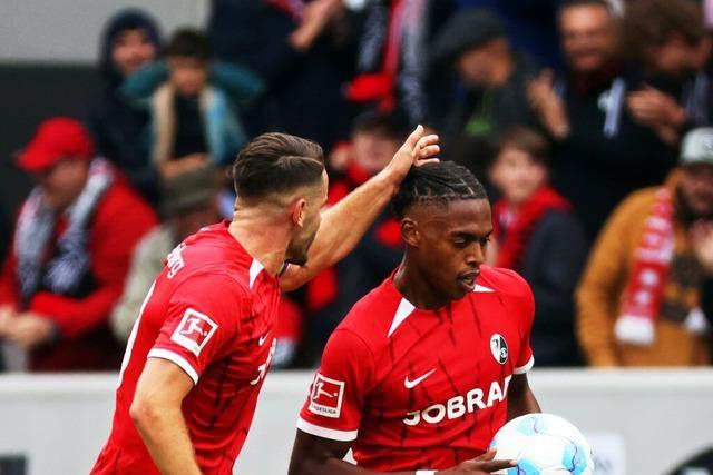 Doppelpacker Junior Adamu fhrt den SC Freiburg zum Sieg gegen VfL Bochum