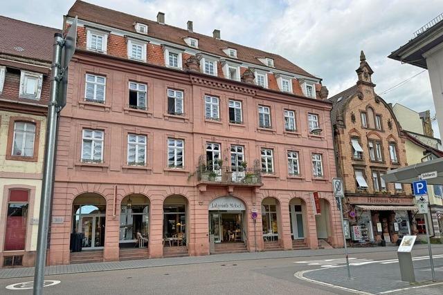 Das Stoesser-Fischer-Haus galt als prchtigstes Gebude in Lahr