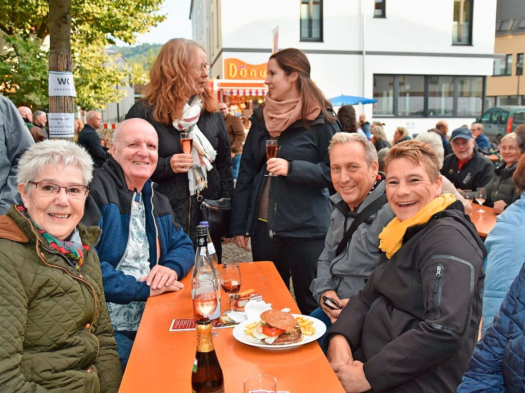 Vom Freitag bis Sonntag feierten die Gste den Gundelfinger Weinzauber in der Ortsmitte.