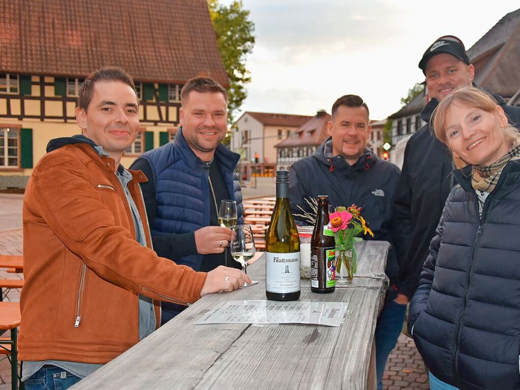 Vom Freitag bis Sonntag feierten die Gste den Gundelfinger Weinzauber in der Ortsmitte.