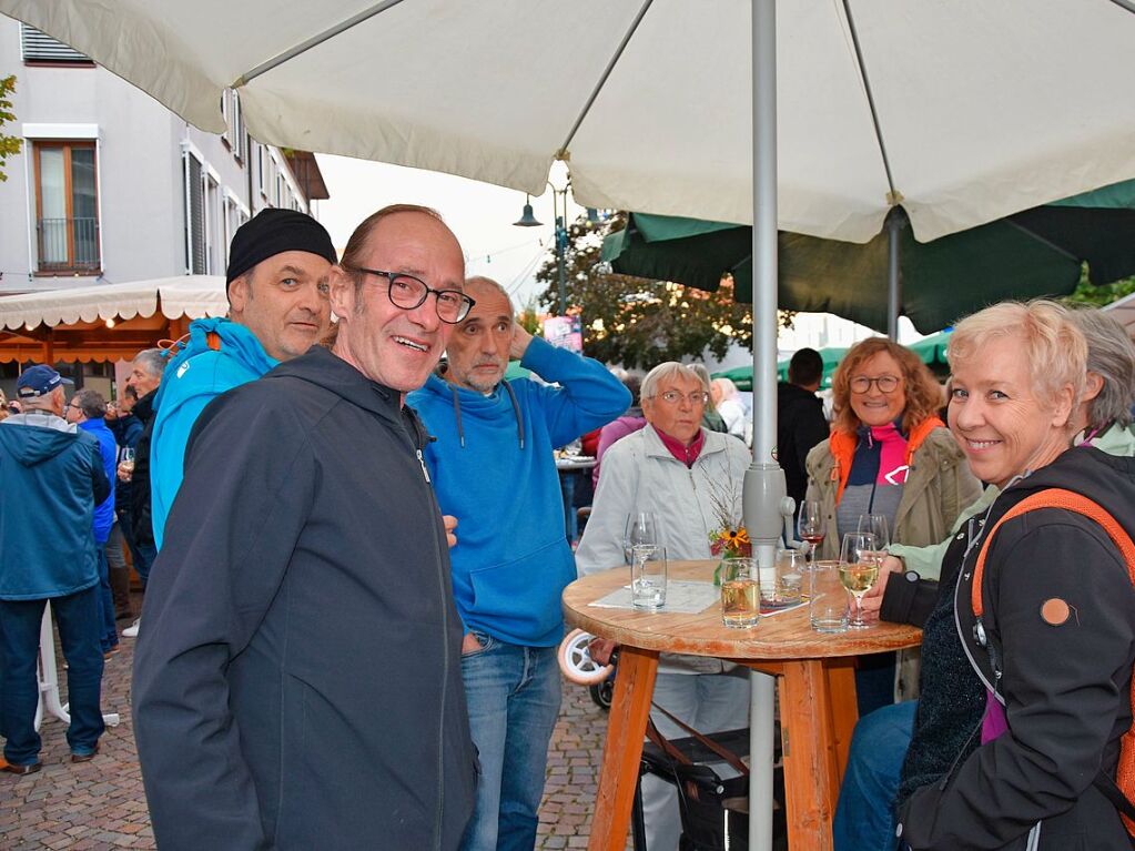 Vom Freitag bis Sonntag feierten die Gste den Gundelfinger Weinzauber in der Ortsmitte.