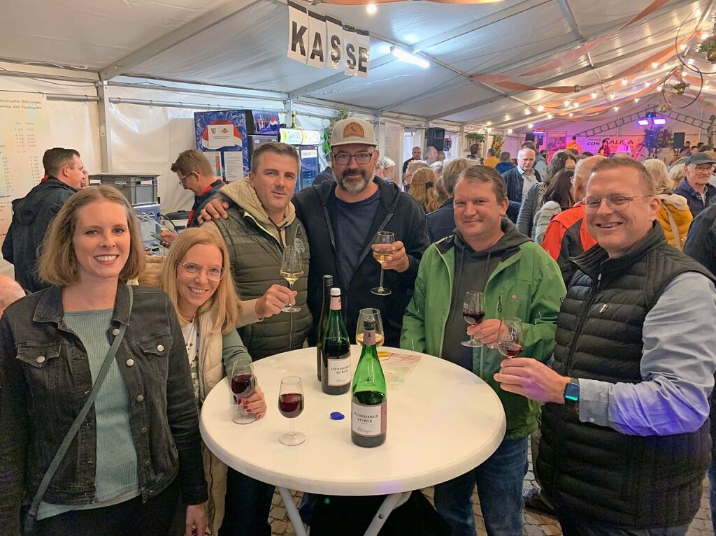 Impressionen vom Weinfest in Btzingen am Kaiserstuhl