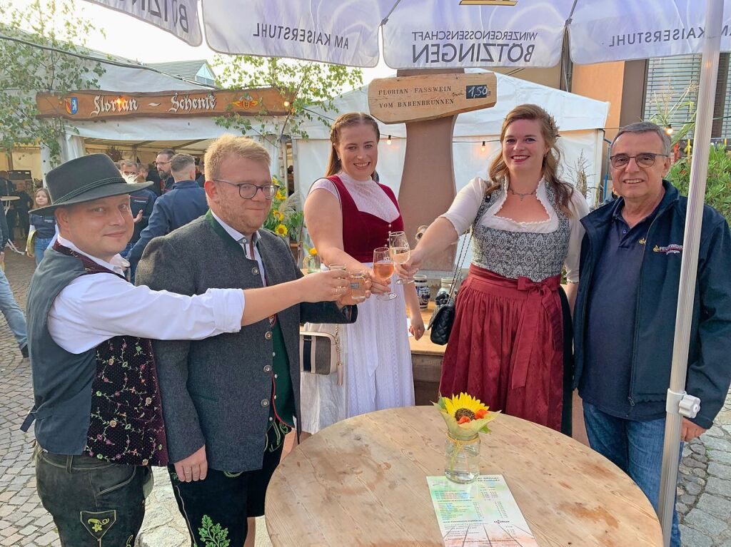 Impressionen vom Weinfest in Btzingen am Kaiserstuhl