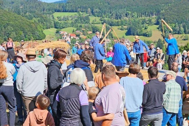 Was es mit Dechentreiter und Dchelbohren beim Brauchtumsfest in Raich auf sich hat