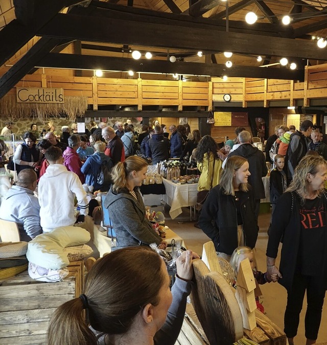 Viele Besucherinnen und Besucher kamen...emeinschaft Strittmatt im Brgersaal.   | Foto: Hans-Jrgen Sackmann