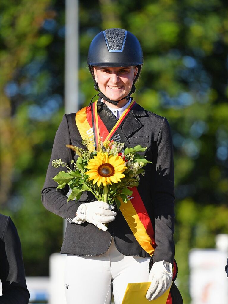 Neben Dressur stand auch Springen auf dem Prfstand.