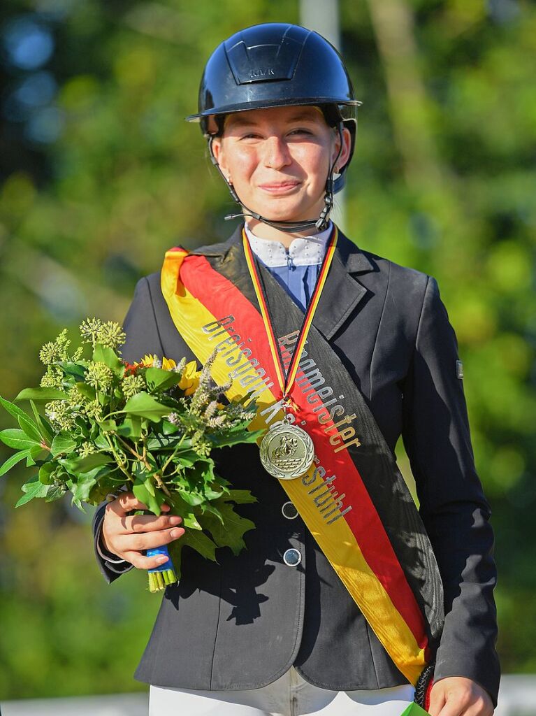 Neben Dressur stand auch Springen auf dem Prfstand.