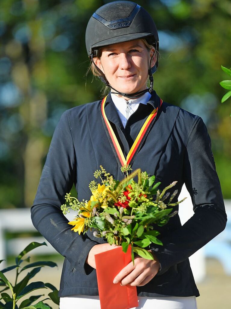 Neben Dressur stand auch Springen auf dem Prfstand.