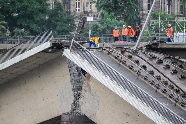 Warum reden alle ber eine Brcke in Dresden?