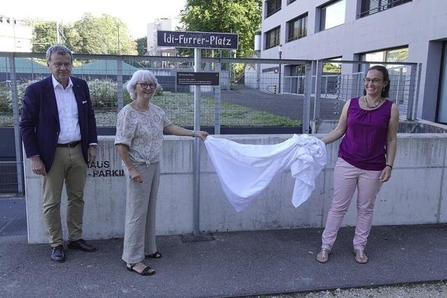 Jetzt hat Idi Furrer ihren eigenen Platz in der Stadt