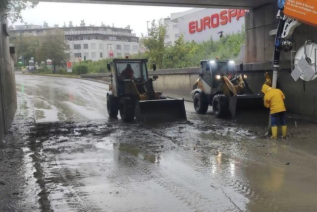 Aufrumarbeiten in Bad Sckingens Partnerstadt