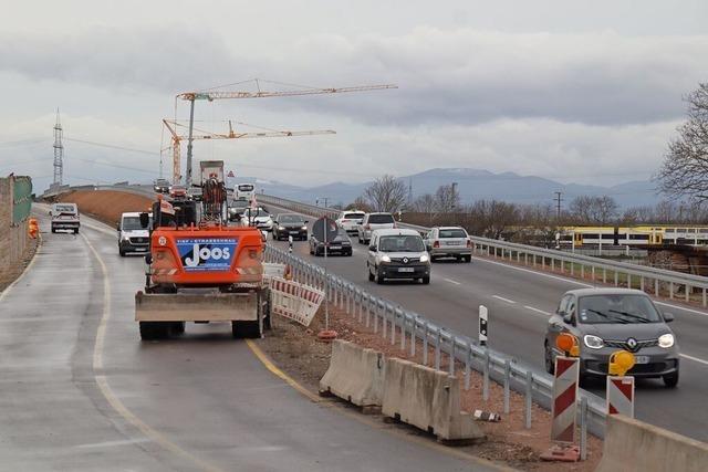 Zubringer-Brcke bei Mllheim ist ab Mittwoch wieder gesperrt