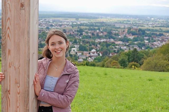 Die neue Kippenheimer Weinknigin Elena Klble freut sich auf ihre Aufgaben