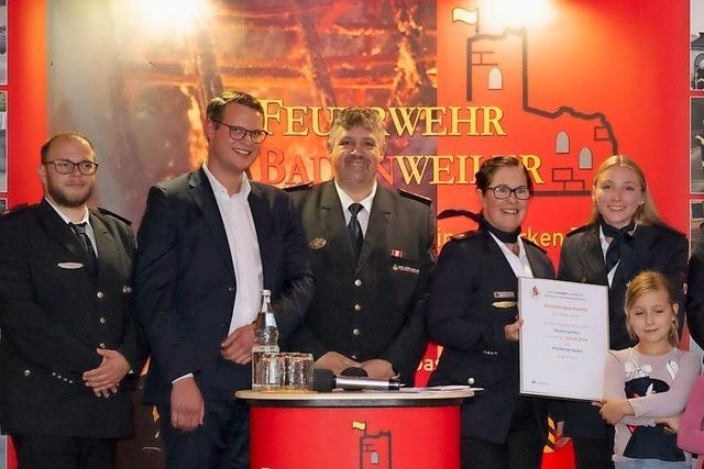 Junger Nachwuchs fr die Einsatzkrfte der Badenweiler Feuerwehr