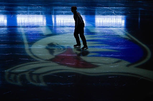 I started with the Adler...the Saison der Deutschen Eishockey Liga. | Photo: Uwe Anspach/dpa