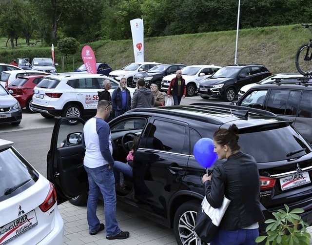 Der Automarkt ist fester Bestandteil  | Foto: Wolfgang Knstle