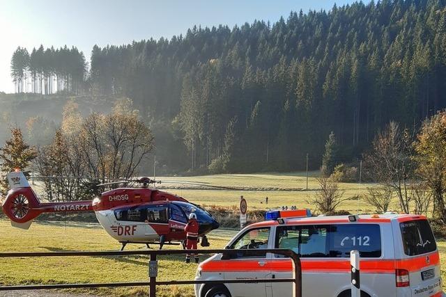 Wie einem Lenzkircher schon mehrmals von den First Respondern der DRK Ortsgruppe geholfen wurde