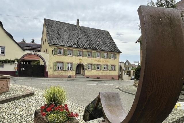 Langfristig soll die "Sonne" in Merdingen wieder zum Gasthaus werden