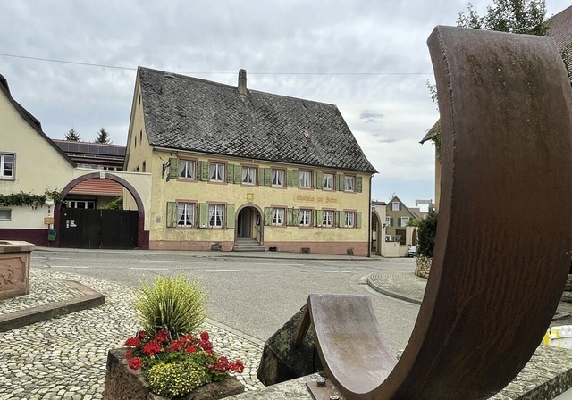 Die &#8222;Sonne&#8220; in Merdingen b... zum Sommer 2025 geflchtete Menschen.  | Foto: Mario Schneberg