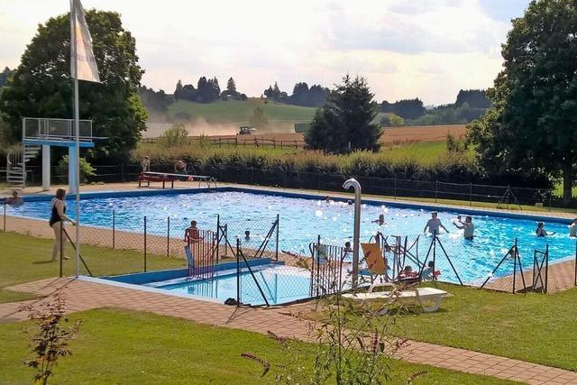 Die Freibadsaison im Hochschwarzwald entspricht den Erwartungen