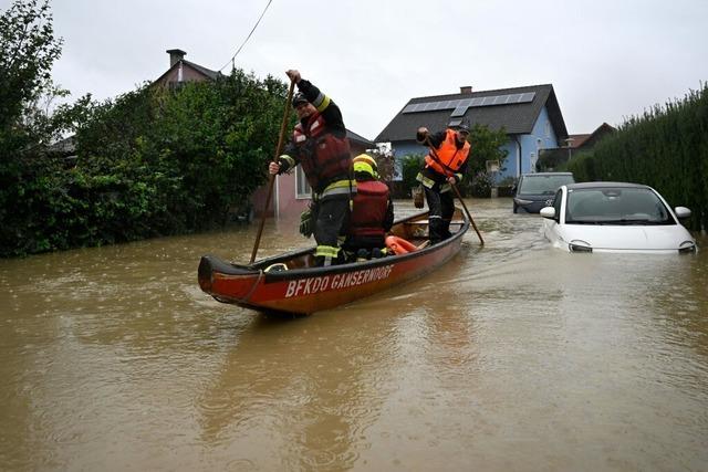 Wo gibt es Probleme mit Hochwasser?