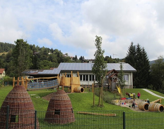 Der evangelische Kindergarten Schwalbennest in Malsburg-Marzell  | Foto: Rolf-Dieter Kanmacher