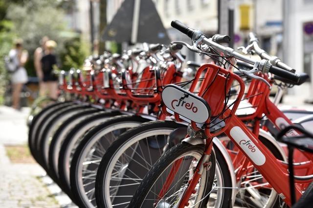 Das Freiburger Rad-Leihsystem Frelo hat den nchsten Nutzungsrekord geknackt